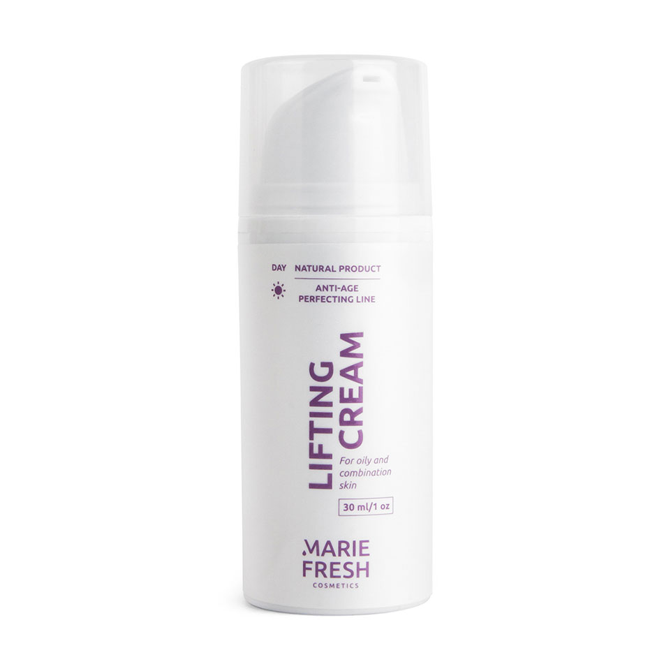 Денний крем-ліфтинг Marie Fresh Cosmetics Anti-age Perfecting Line Lifting Day Cream для жирної та комбінованої шкіри обличчя, 30 мл